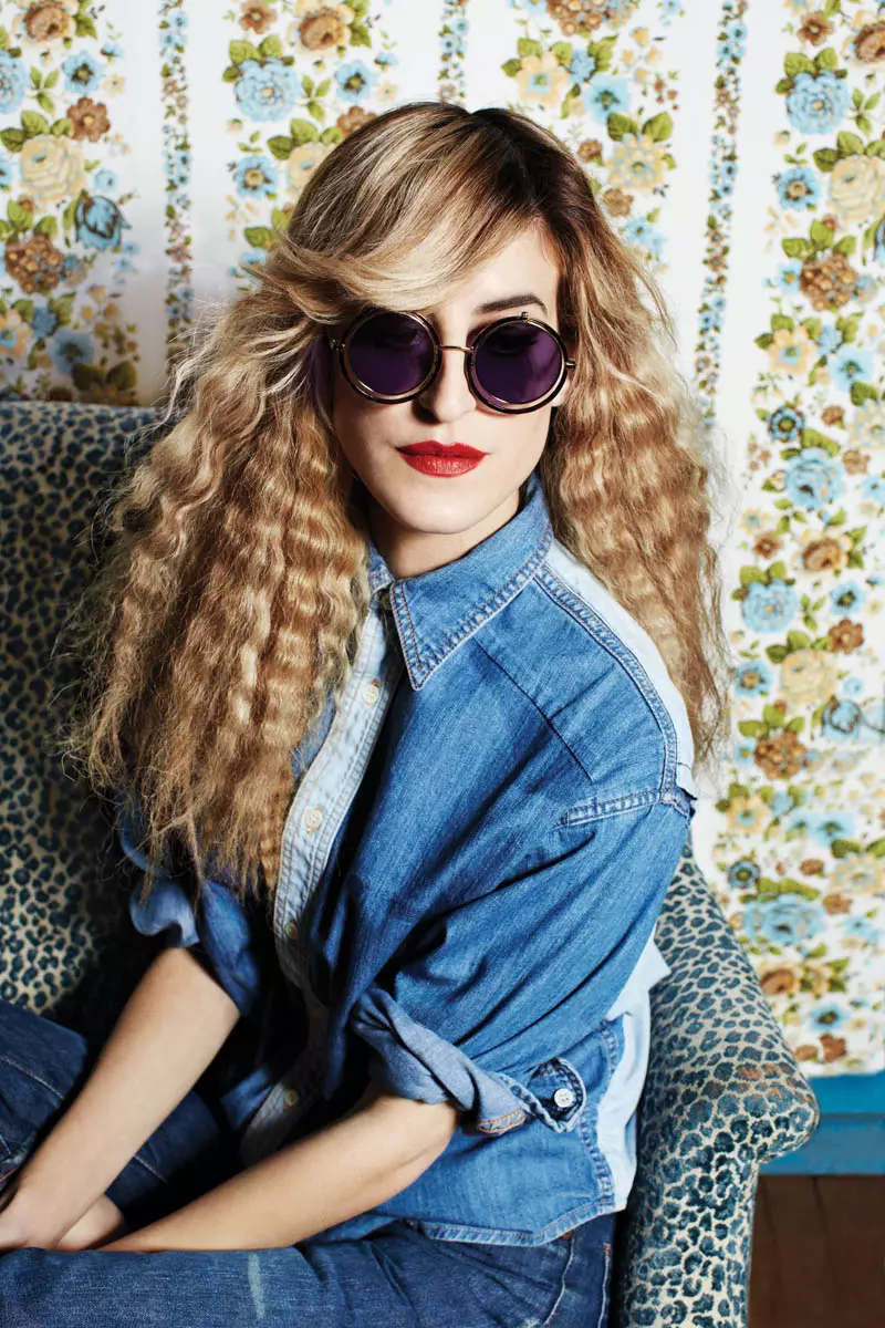 Ioanna Gika Stars in 70's Inspired, House of Holland Spring 2013 Eyewear Campaign