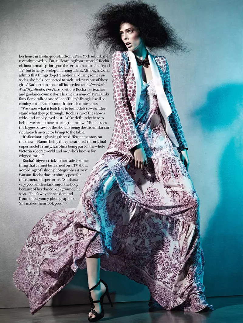 Coco Rocha คัฟเวอร์ Fashion Canada's Winter 2013 Issue