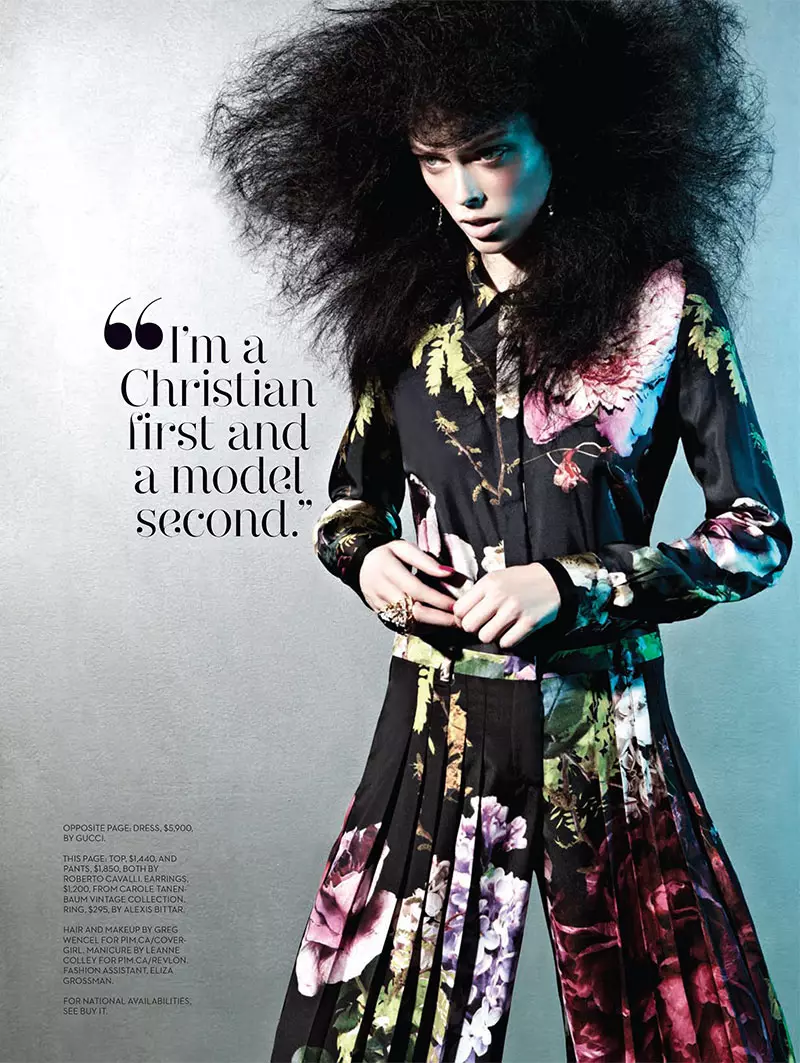 Coco Rocha kattaa Fashion Canada's Winter 2013 -numeron