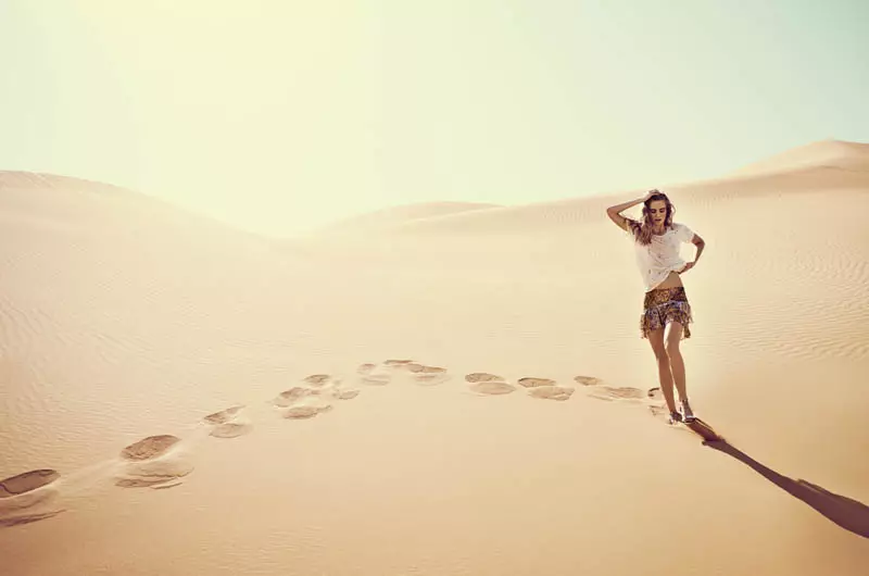 Милоу Слуис е пустинска принцеза за Eurowoman јуни 2013 година од Џонас Би