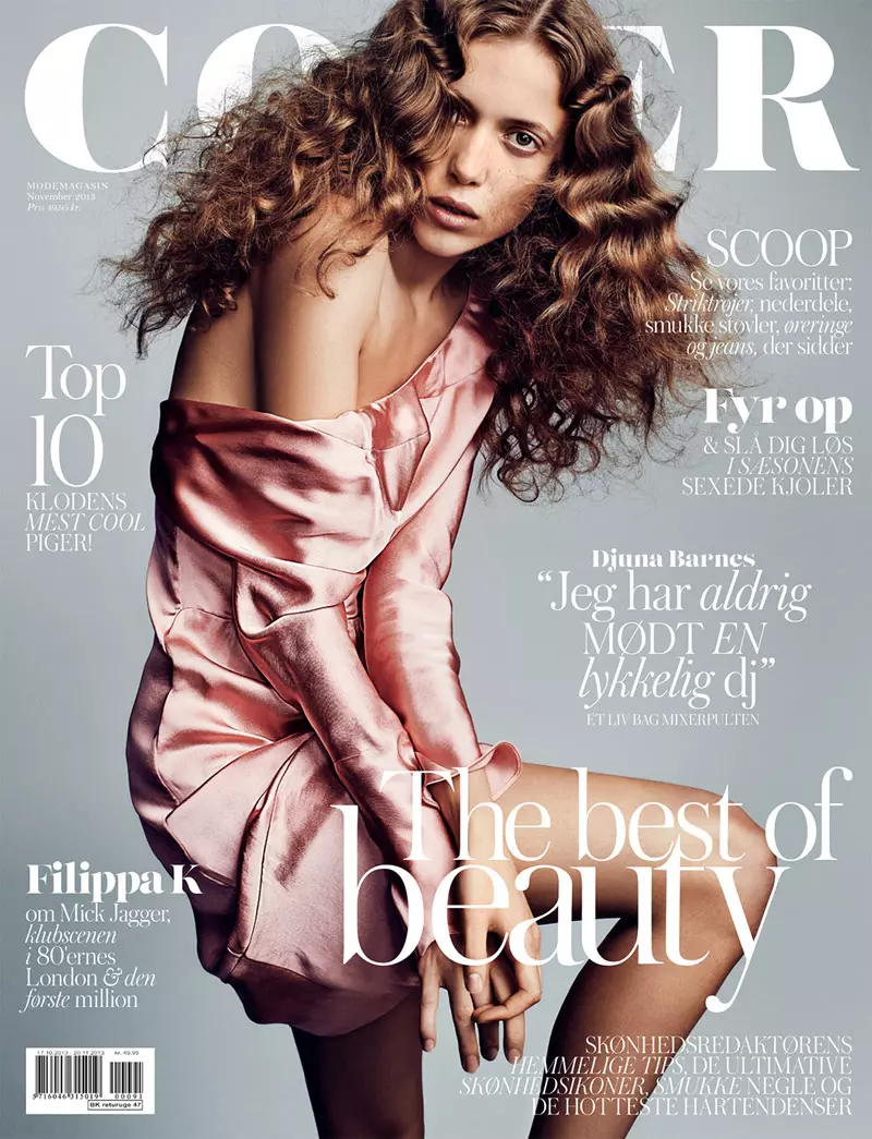 Charlie Bredal Models Party Dresses para sa Cover #91 ni Hasse Nielsen