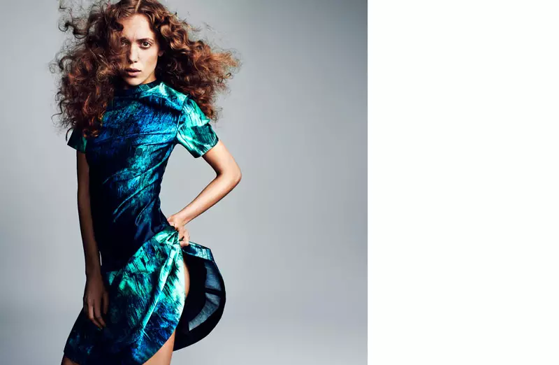 Charlie Bredal Models Party Dresses para sa Cover #91 ni Hasse Nielsen