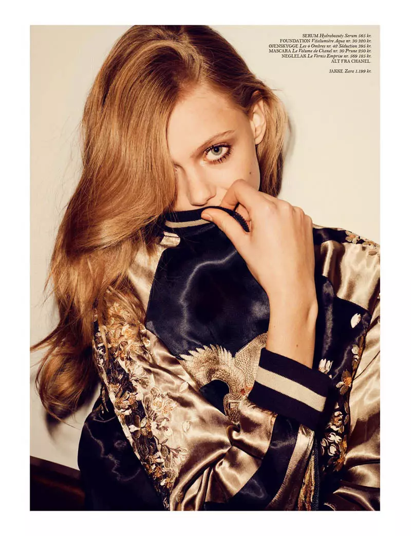 Frida Gustavsson Stars am Cover Magazin Abrëllsausgab