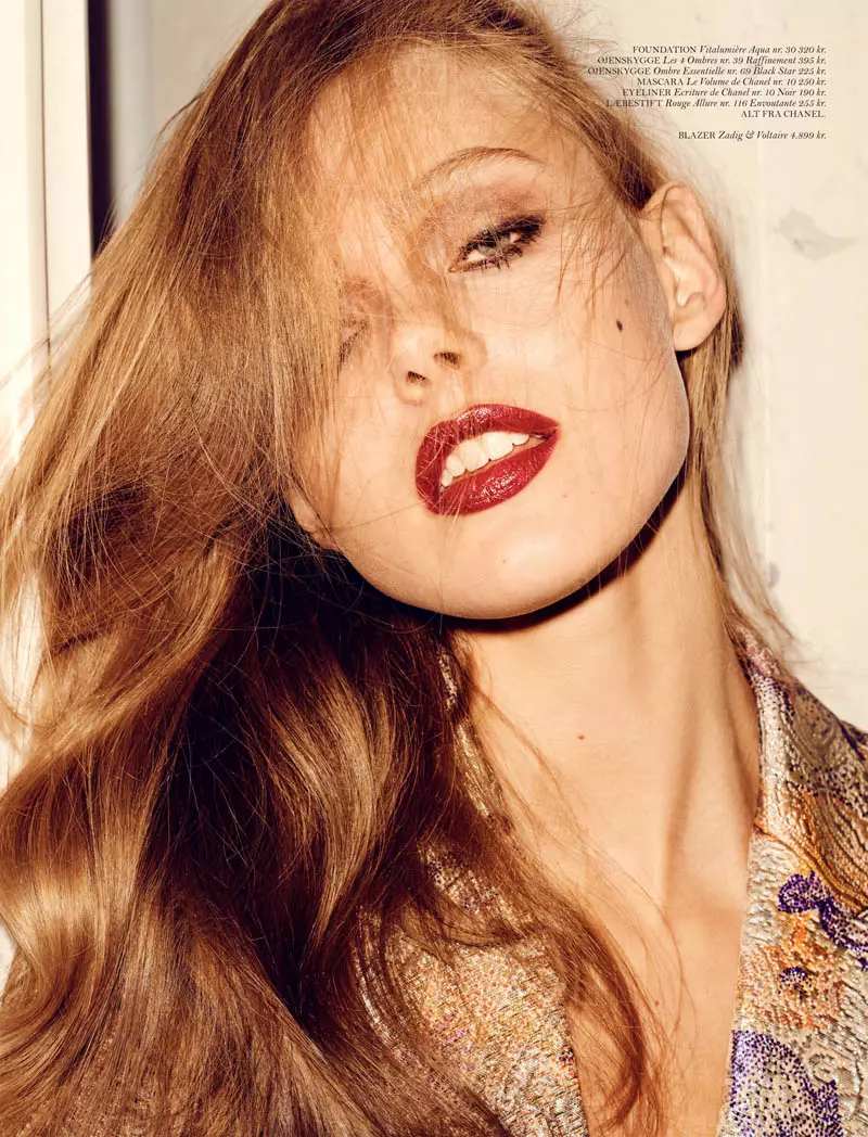 Frida Gustavsson ດາວໃນວາລະສານສະບັບເດືອນເມສາຂອງ