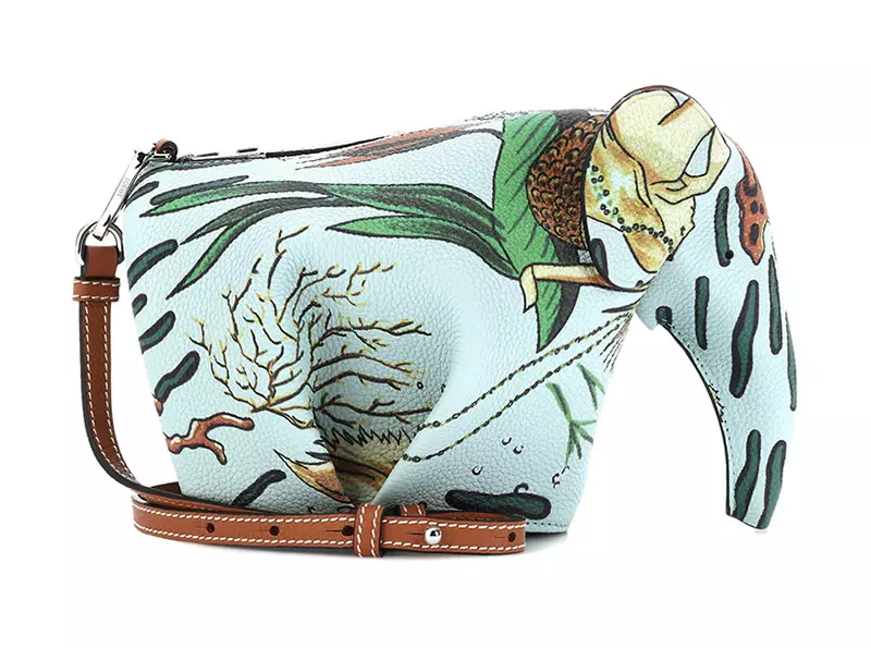 Loewe x Paula's Ibiza Elephant Mermaid Mini Skulderveske $1490