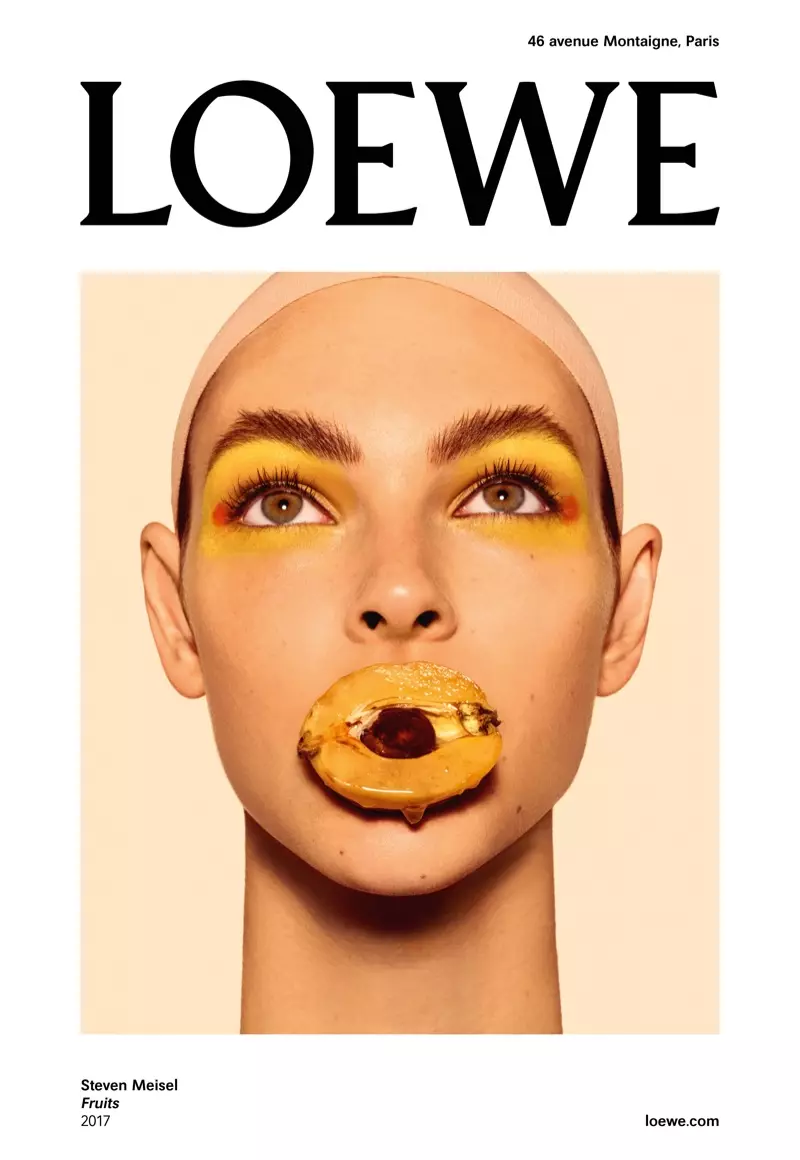 Vittoria Ceretti LOEWE «مېۋە-چېۋە» 2018-يىللىق ئەتىيازلىق تەشۋىقات پائالىيىتىگە قاتناشتى