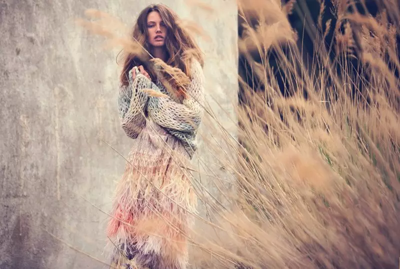 Mona Johannesson par David Bellemere pour Marie Claire Italia Septembre 2011