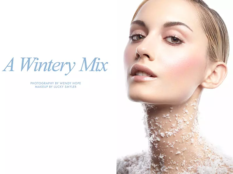 Eksklusif FGR | Kelsey + Natasha oleh Wendy Hope dalam "A Wintery Mix"