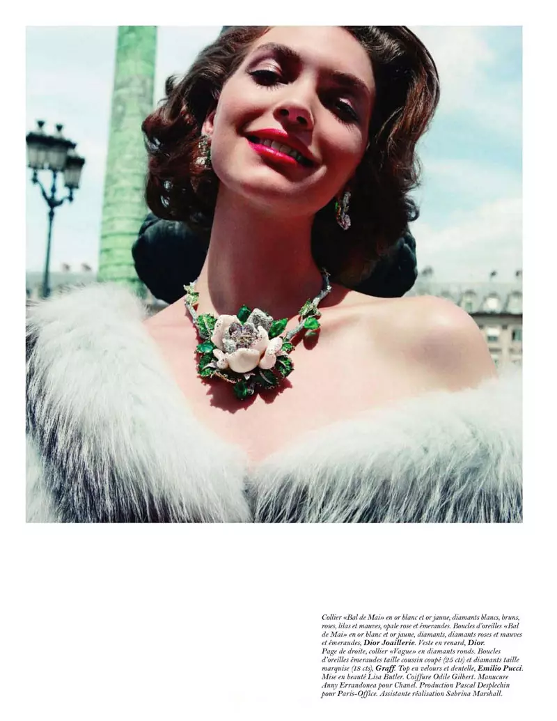 Arizona Muse av Inez & Vinoodh for Vogue Paris oktober 2011