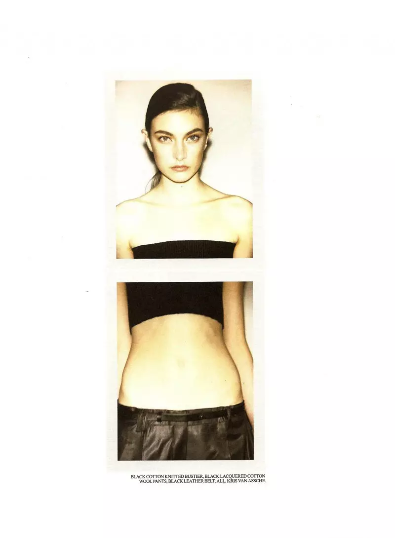 Jacquelyn Jablonski és Hannah Holman, Ezra Petronio a Self Service Spring 2010-hez