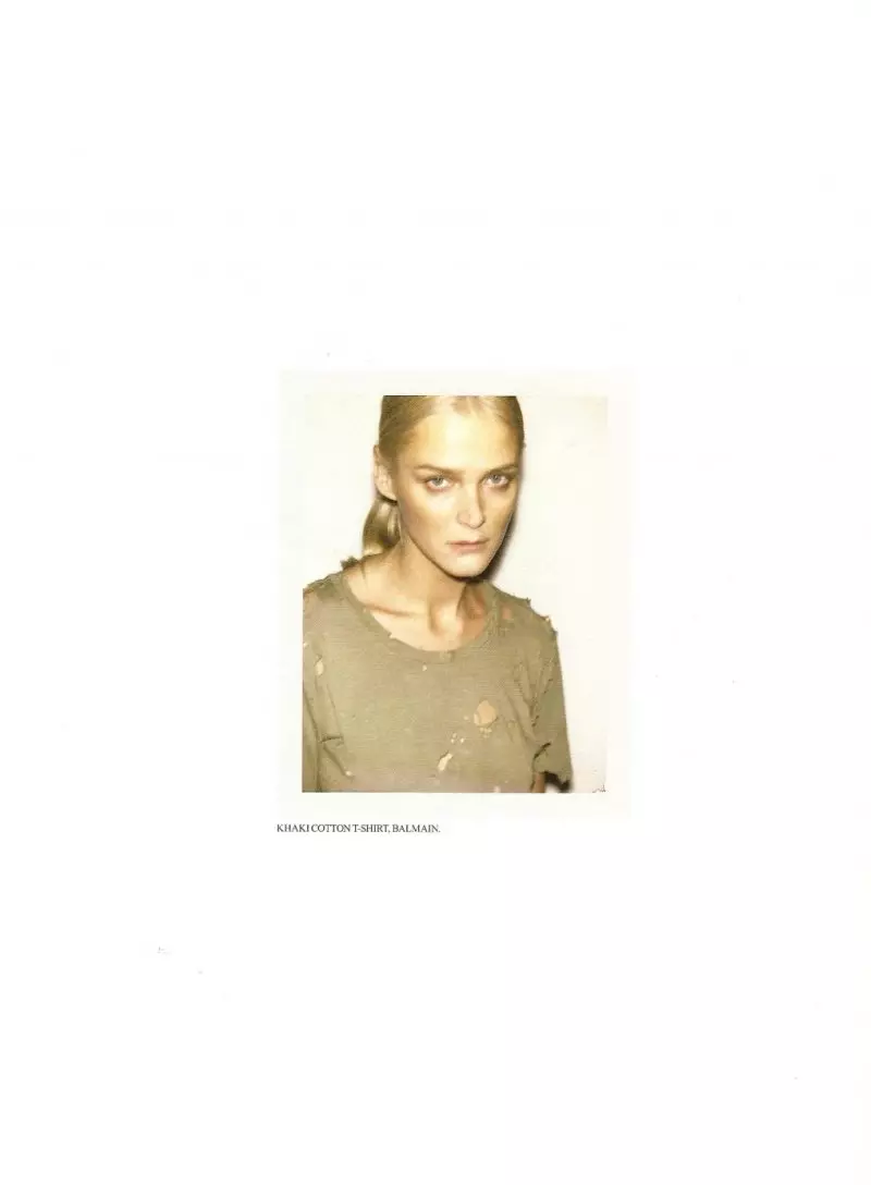 Carmen Kass Ezra Petronio za Self Service spomladi 2010