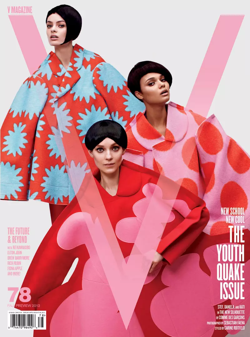 V Magazine klepe na Sky Ferreira, Grimes, Charli XCX a další za svůj „Youthquake Issue“