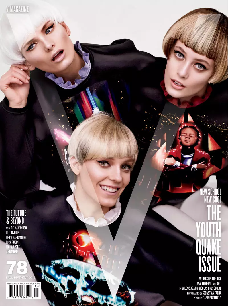 V Magazine은 'Youthquake Issue'를 위해 Sky Ferreira, Grimes, Charli XCX 및 기타 사람들을 활용합니다.