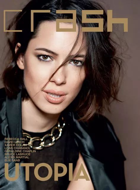 Rebecca Hall posa para Blossom Berkofsky na revista CRASH