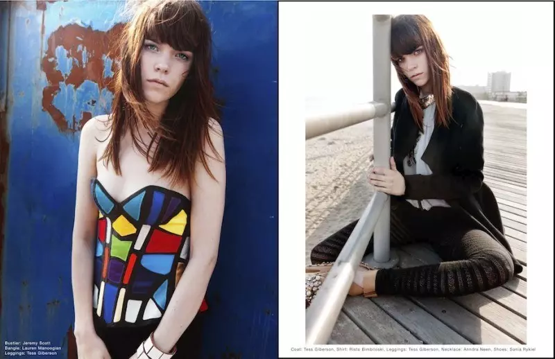 Meghan Collison de Blossom Berkofsky para Dossier Journal