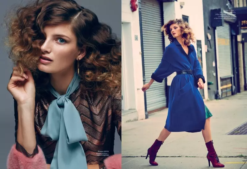 Ava Smith ist Retro Glam in L'Officiel Kazakhstan von Alvin Kean Wong