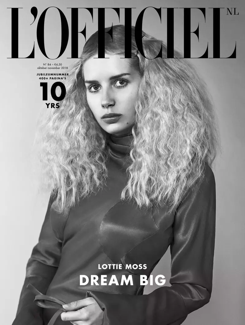 Lottie Moss L'Officiel Netherlands 2018 Cover Photoshoot