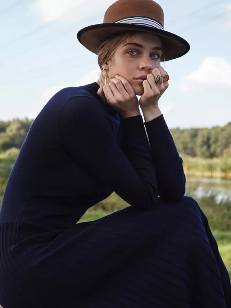 Kim Noorda se yon 'Mad Hatter' pou L'Officiel Netherlands