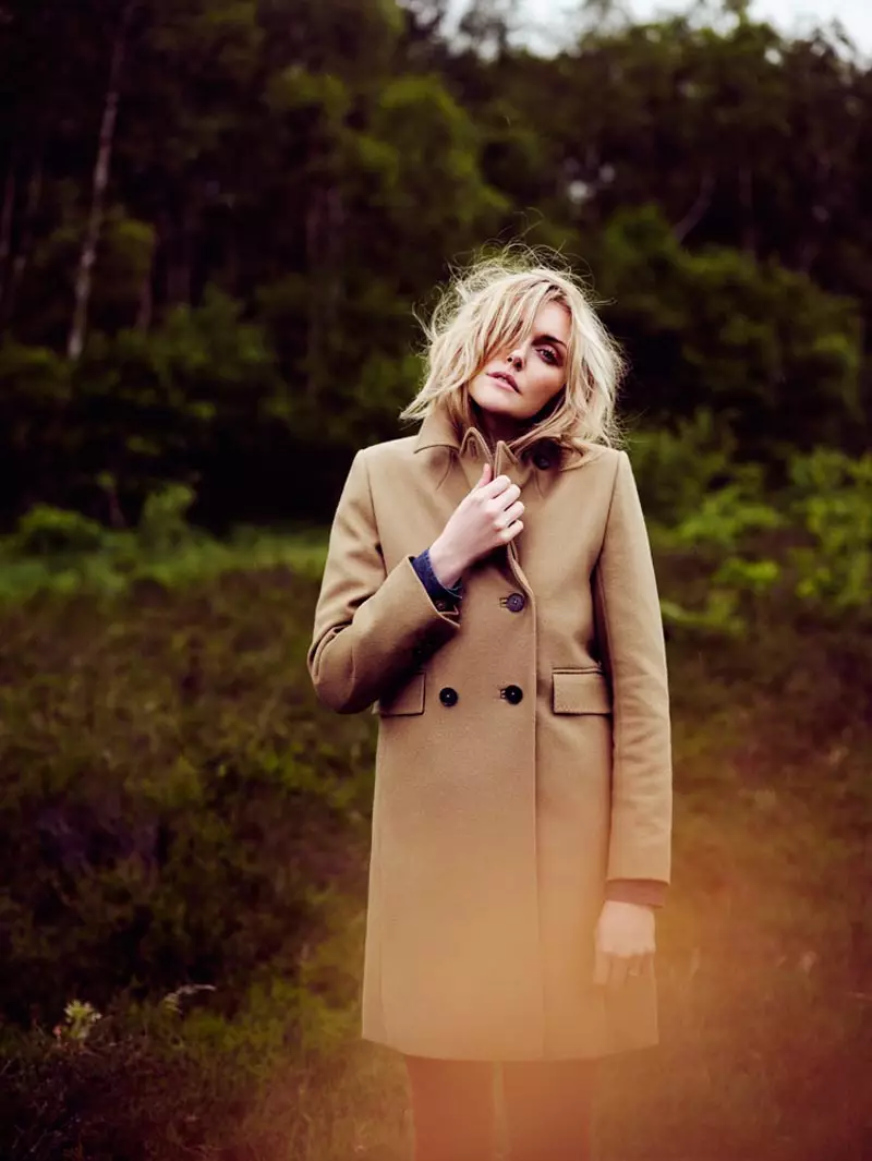 Sophie Dahl Ulufale Atu i le Vao mo Aubin & Wills' F/W 2012 Fa'aupuga saunia e Annemarieke van Drimmelen