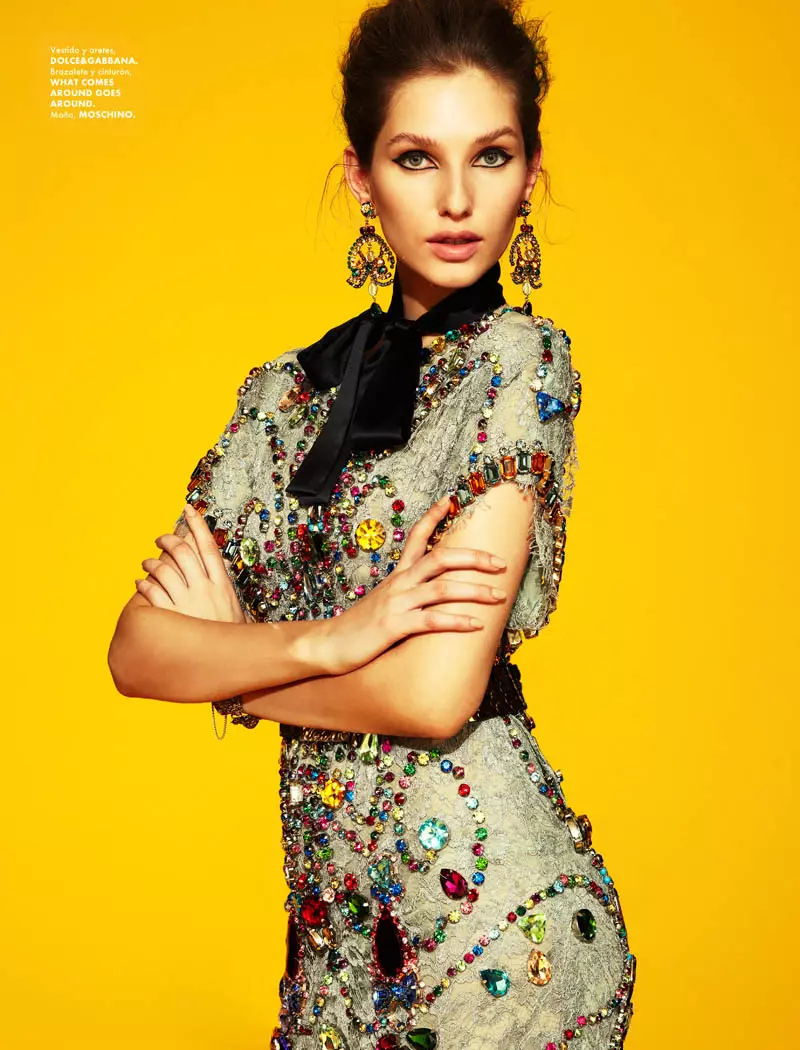 Kelsey Van Mook de Jason Kim para Elle México abril de 2012