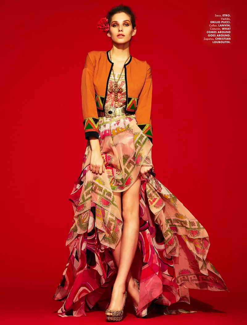 Kelsey Van Mook oleh Jason Kim untuk Elle Mexico April 2012