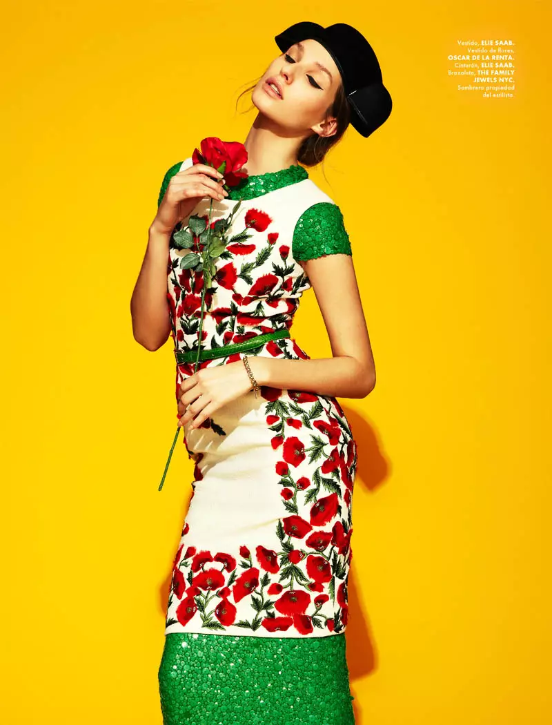 Kelsey Van Mook oleh Jason Kim untuk Elle Mexico April 2012