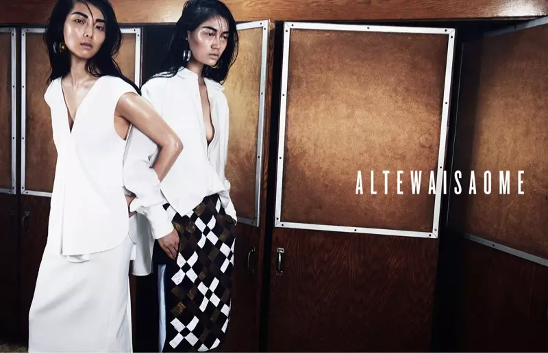 Sung Hee Kim + Feng Qi Wen Front ALTEWAISAOME Spring/Summer 2014 Campaign