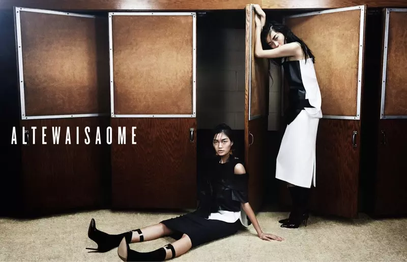 Sung Hee Kim + Feng Qi Wen Front ALTEWAISAOME Spring/Summer 2014 Campaign