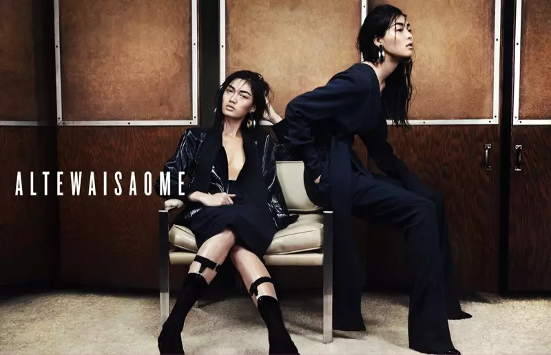 Sung Hee Kim + Feng Qi Wen Front ALTEWAISAOME Spring/Summer 2014 Campaign