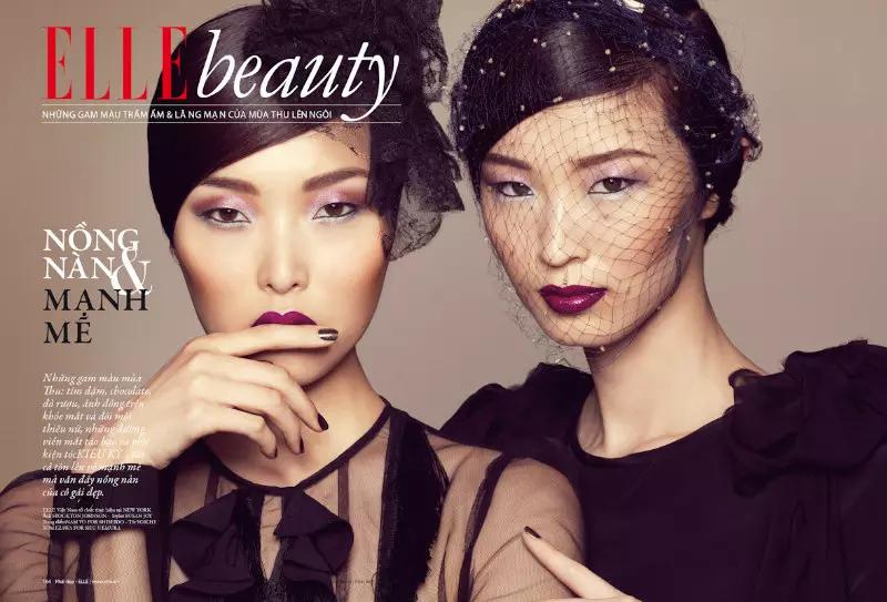 Stockton Johnson Shoots Fall Beauty ijonge Elle Vietnam ngoSeptemba 2012