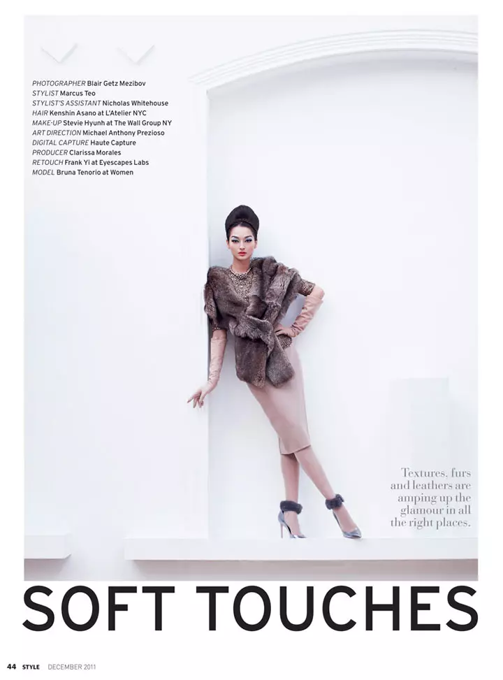 Bruna Tenorio minn Blair Getz Mezibov għal SCMP Style Magazine