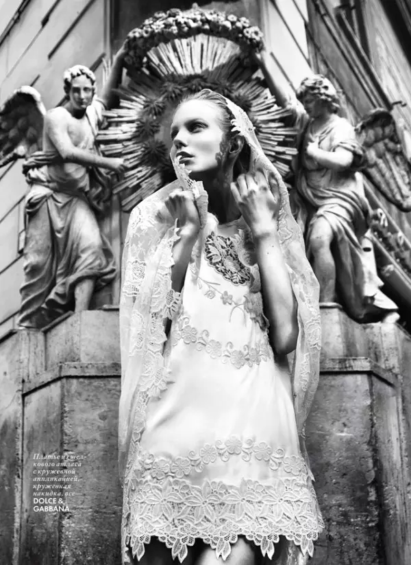 Ragnhild Jevne ni Nikolay Biryukov para sa Elle Ukraine Abril 2011