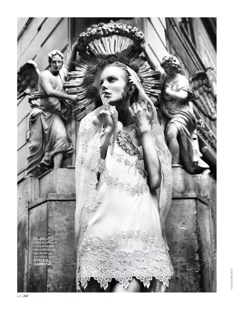 Ragnhild Jevne de Nikolay Biryukov por Elle Ukraine aprilo 2011