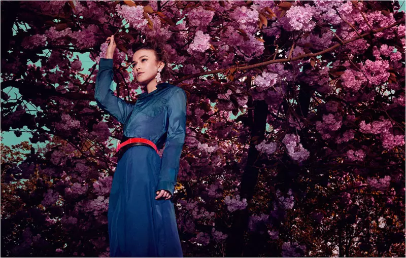 Keira Knightley oleh Yu Tsai untuk Flaunt Summer 2011