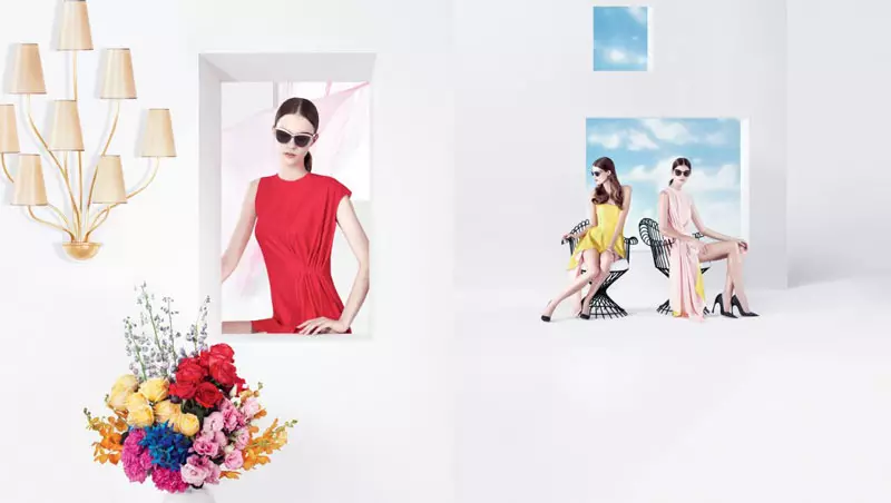 Dior set Daria Strokous, Daiane Conterato en oaren te sjen foar har Spring 2013 Campaign troch Willy Vanderperre