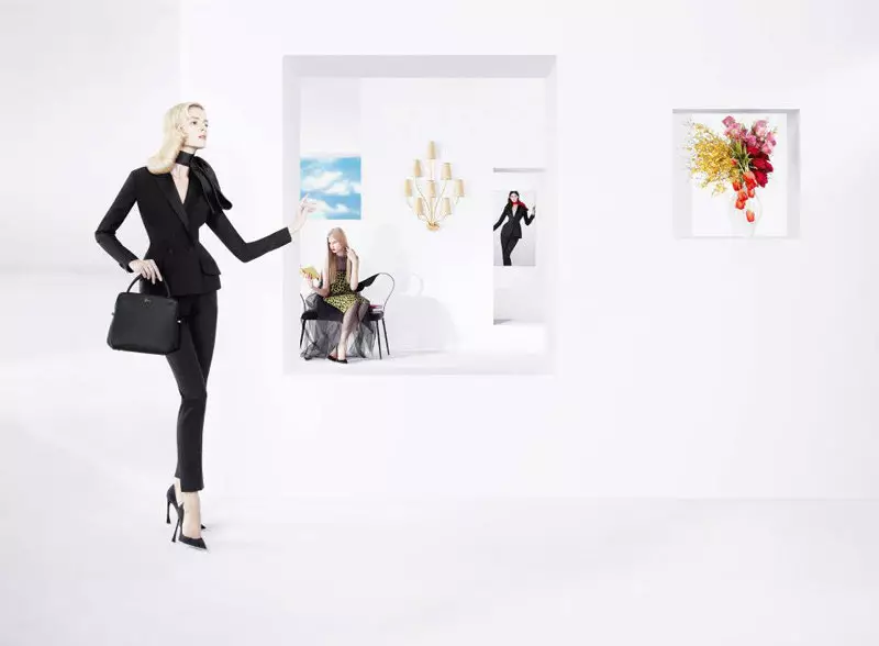 Dior, Willy Vanderperre tərəfindən 2013 Yaz Kampaniyası üçün Daria Strokous, Daiane Conterato və başqalarını nümayiş etdirir