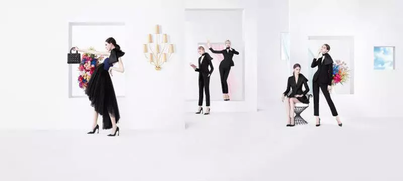 Dior stelt Daria Strokous, Daiane Conterato en anderen tentoon voor zijn lente-campagne 2013 door Willy Vanderperre