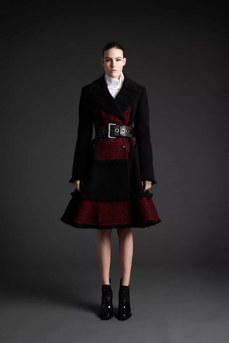 Maria Bradley modelki McQ Alexander McQueen kolekcja jesień/zima 2013