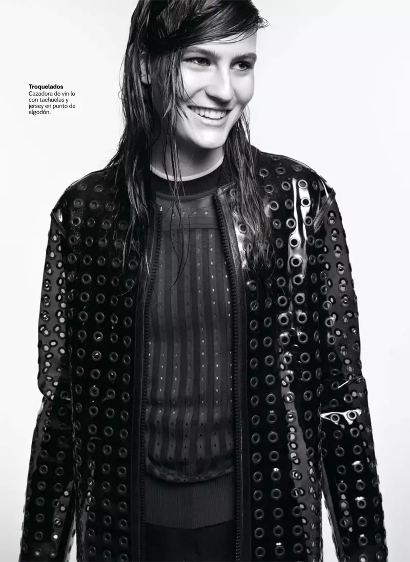 Alexander Wang a Liya Kebede Clawr S Moda Ionawr 2012