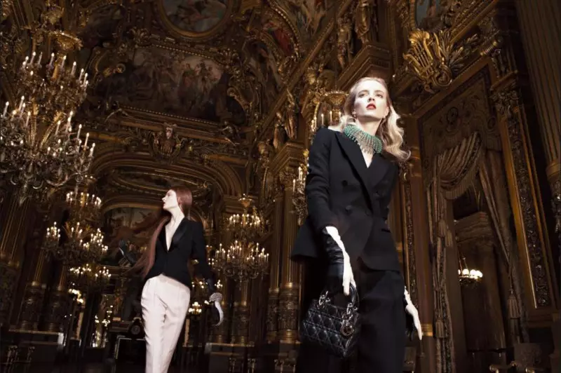 Daria Strokous an Iselin Steiro Star am Dior Hierscht 2013