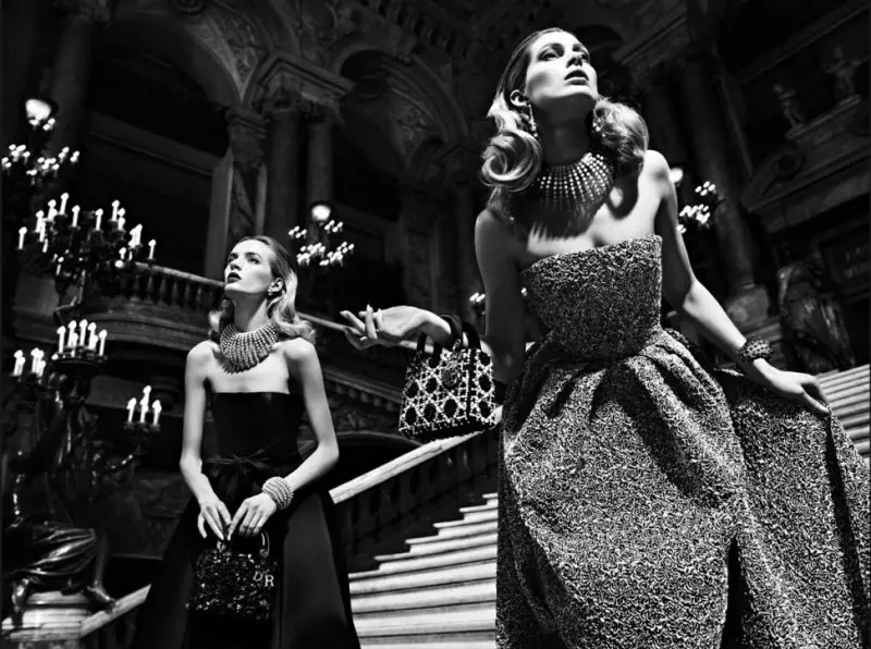 Daria Strokous und Iselin Steiro Star in Dior Herbst 2013