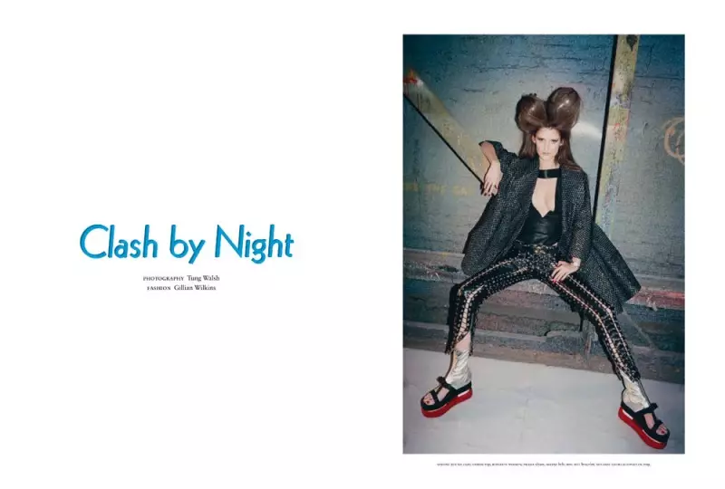 Marie Piovesan ta tafi Punk don Russh's Fabrairu/Maris 2013 Cover Shoot