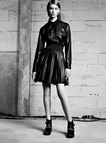 Ondria Hardin טאַפּט פֿאַר Sandro Fall / Winter 2013 Lookbook