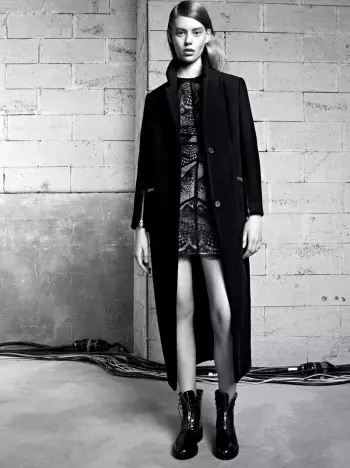 Ondria Hardin Tapped para Sandro Lookbook Outono/Inverno 2013