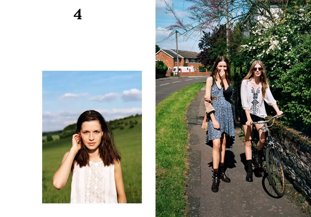 Ondria Hardin og Hanna Sorheim spiller hovedrollene i Urban Outfitters' Late Summer Lookbook