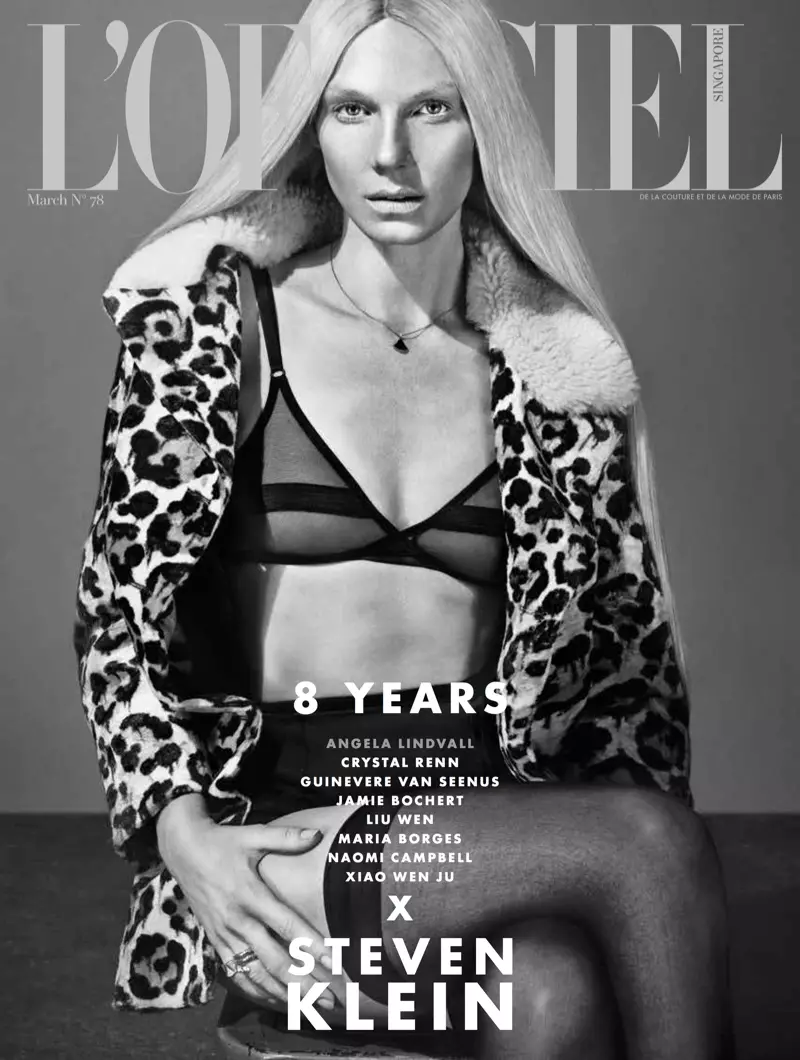 8 top modeliek pózuje pre obálky L'Officiel Singapore