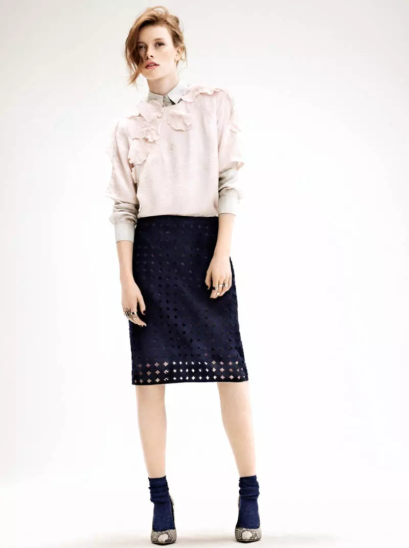 H&M wybiera Julię Hafstrom w Lookbook na lato 2013