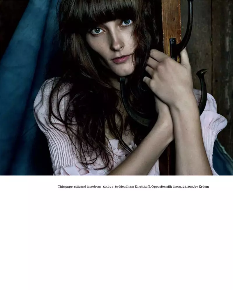 Iekeliene Stange di Matthias Vriens-McGrath per Elle UK marzo 2011