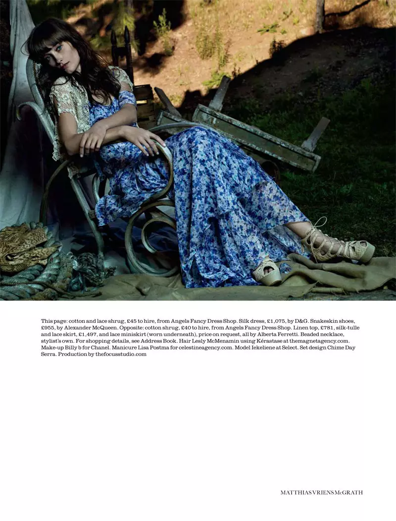 Iekeliene Stange, Matthias Vriens-McGrath, Elle UK 2011 m. kovo mėn.