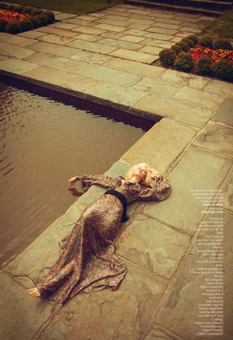 Ranya Mordanova posa para a revista Luxure Summer 2013 de Yossi Michaeli